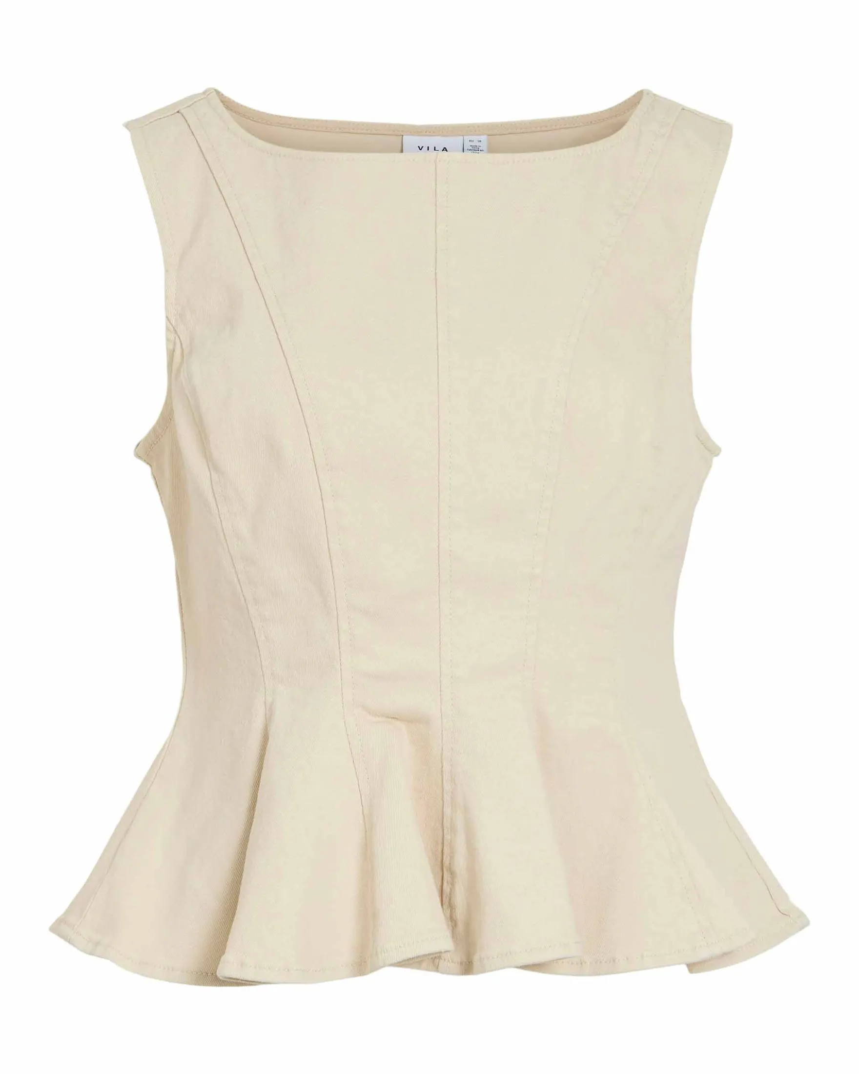 VICHIA PEPLUM TOP