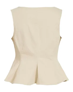 VICHIA PEPLUM TOP
