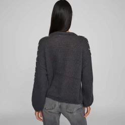Vichoca pearl detail pullover