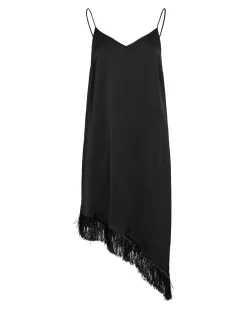 VIERUM FRINGES SLIP DRESS