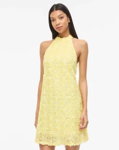 VIGLORY HALTER NECK DRESS