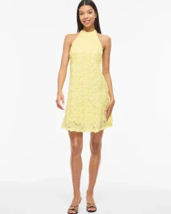 VIGLORY HALTER NECK DRESS