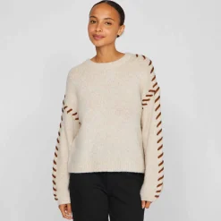 Vihaddo o-neck detail knit