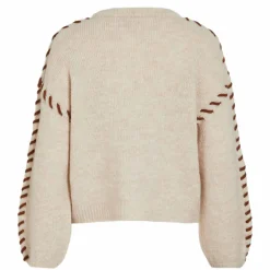 Vihaddo o-neck detail knit