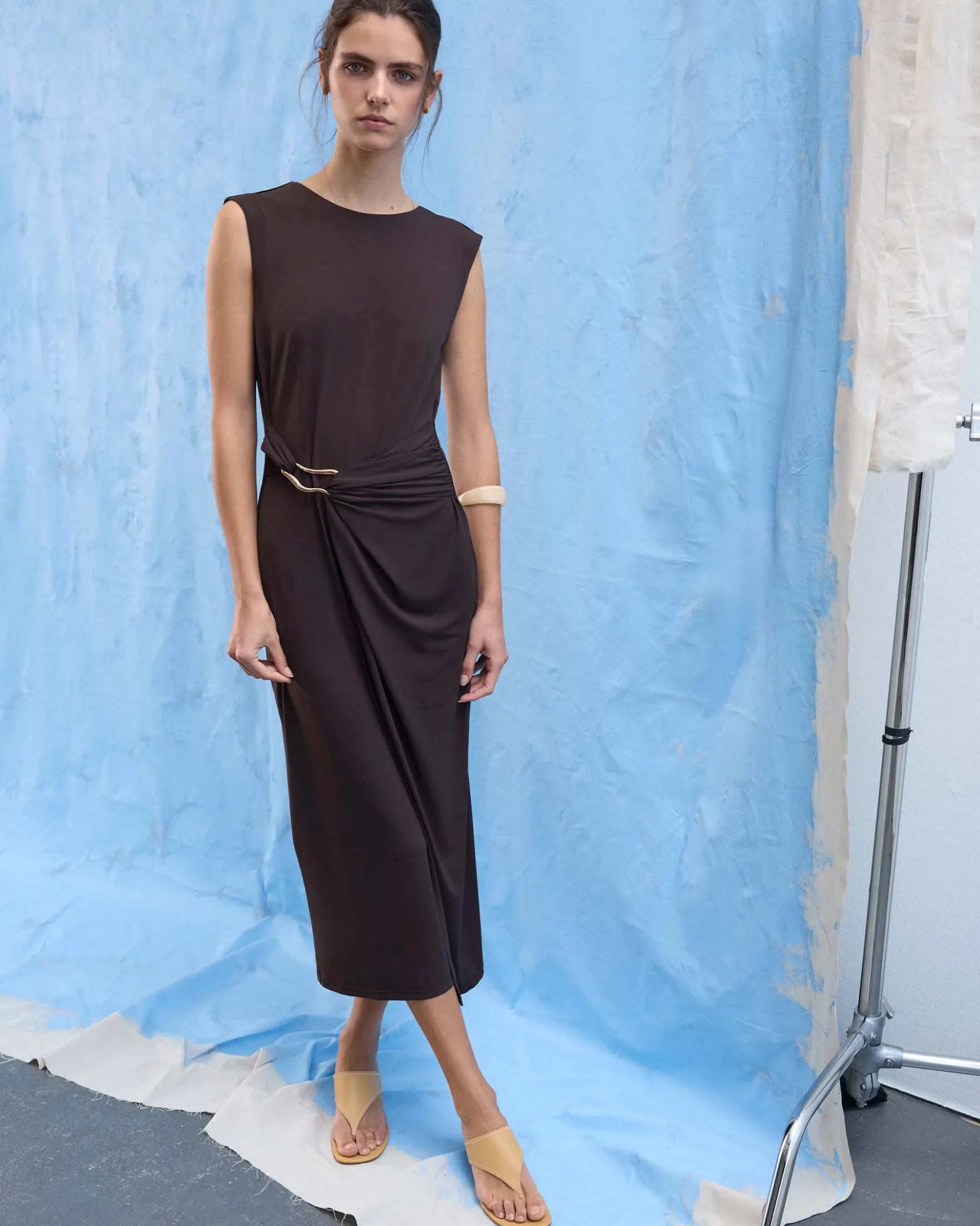 VIJUSTINE MIDI DRESS