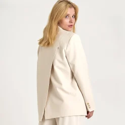 Vikaka back slit blazer