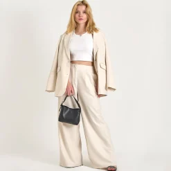 Vikaka back slit blazer