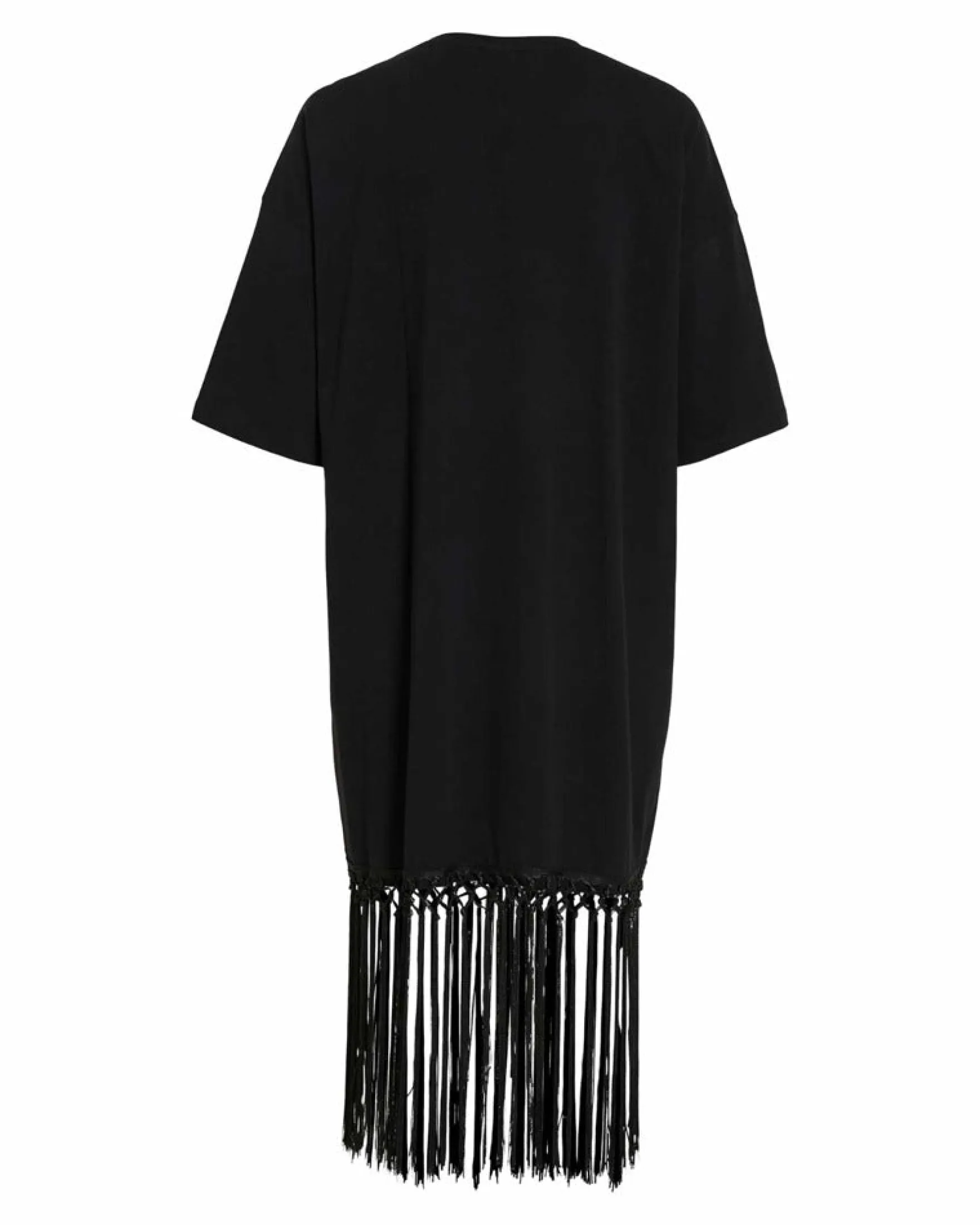 VIKATA OVERSIZE FRINGE DRESS
