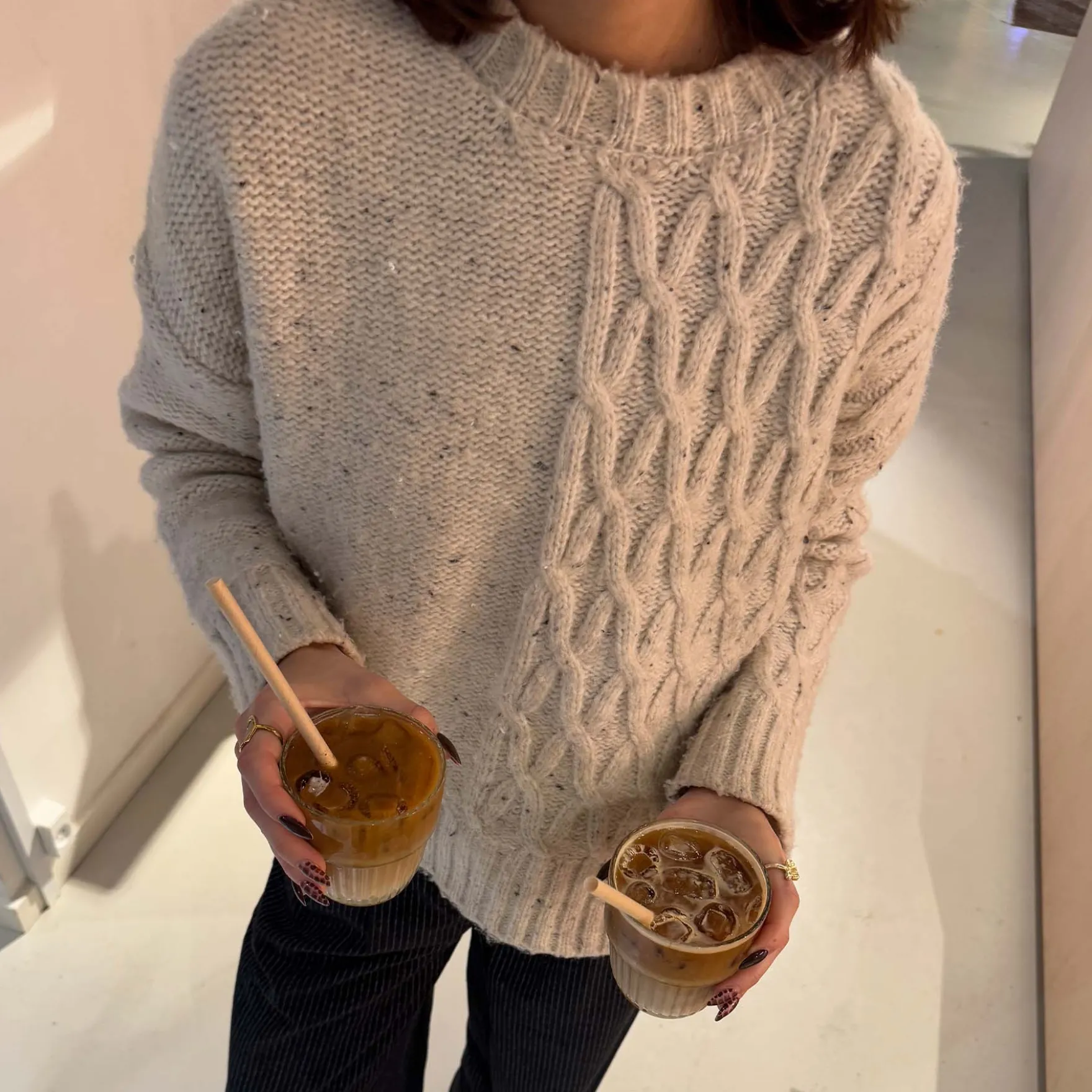 Viluvie o-neck l/s structure