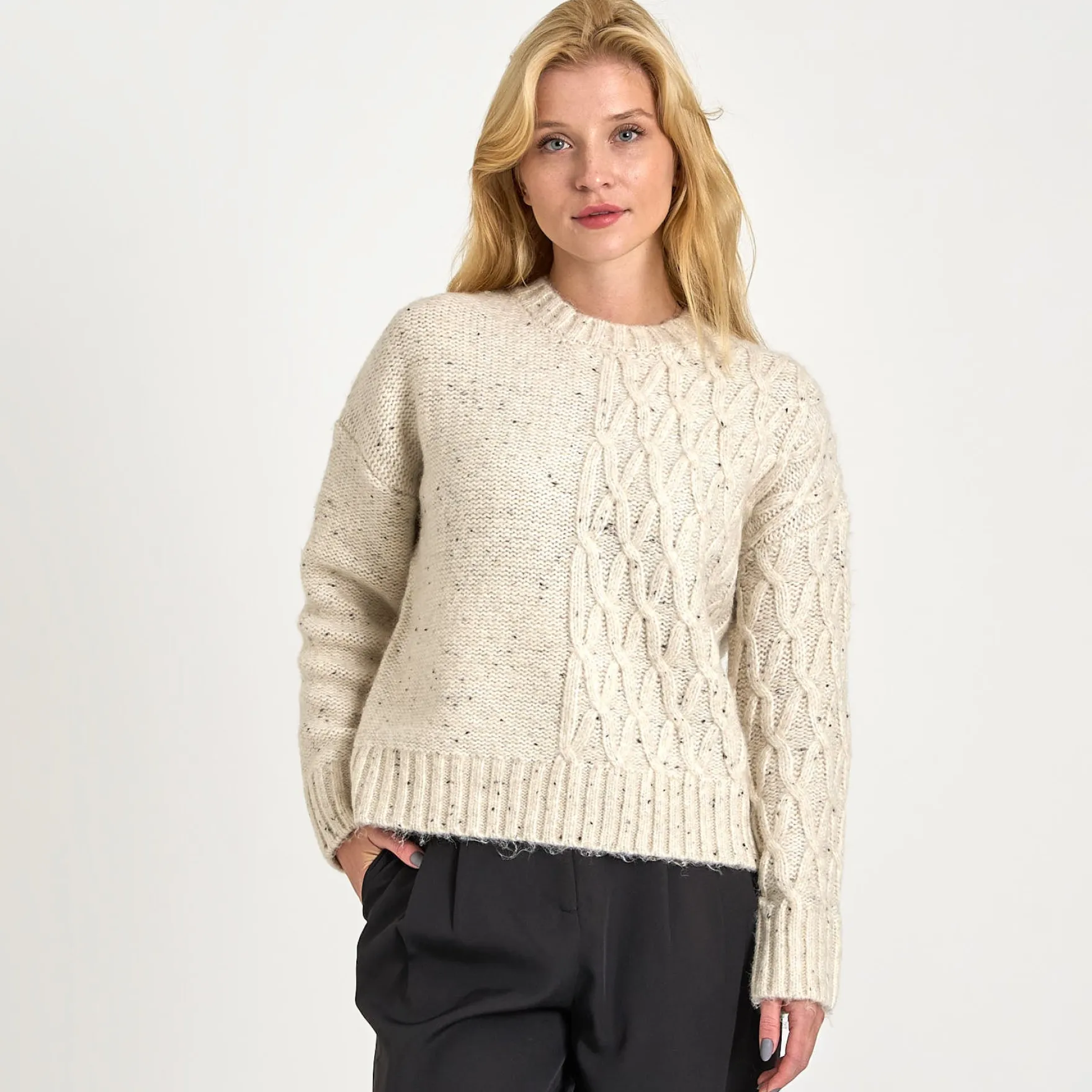 Viluvie o-neck l/s structure