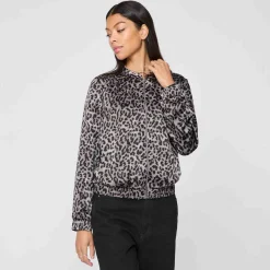 Vinela printed bomber jacket