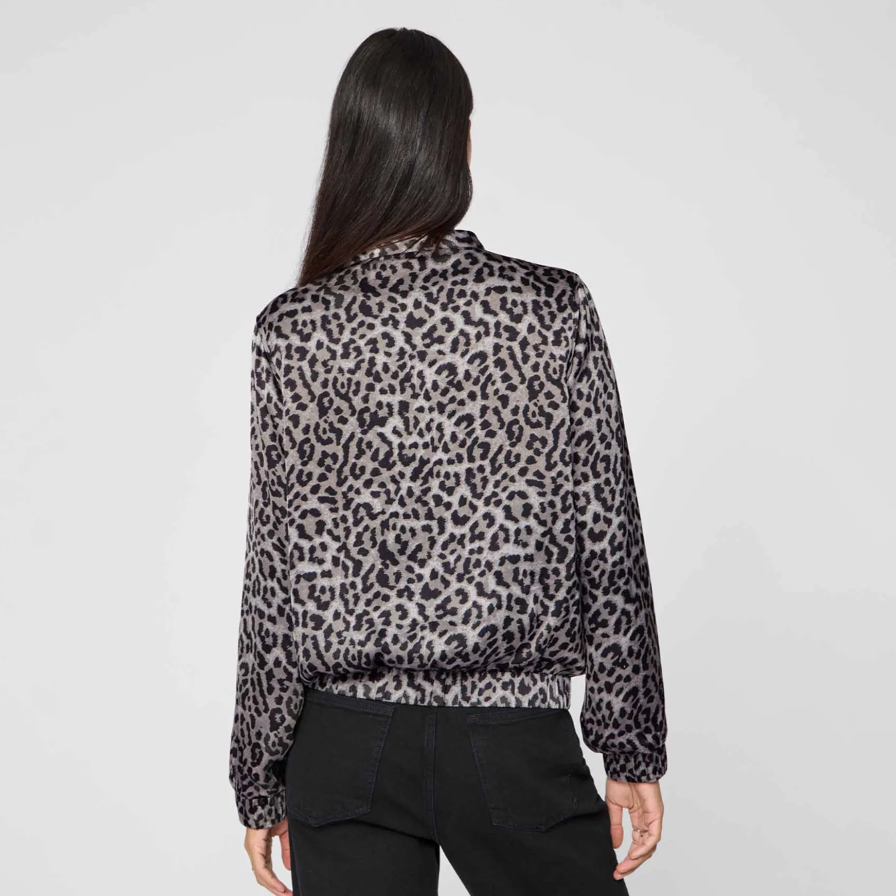 Vinela printed bomber jacket