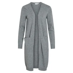 Viril long knit cardigan