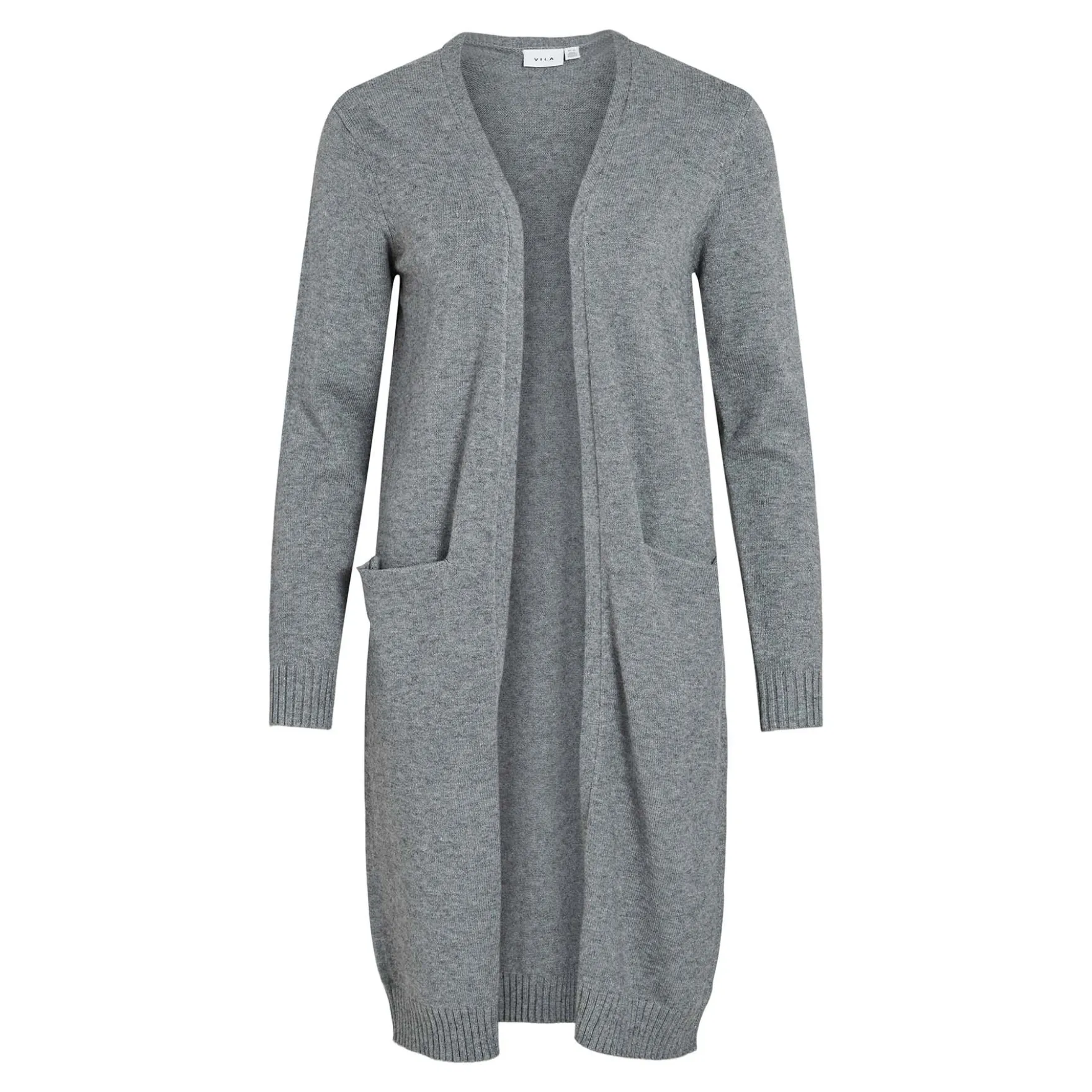 Viril long knit cardigan