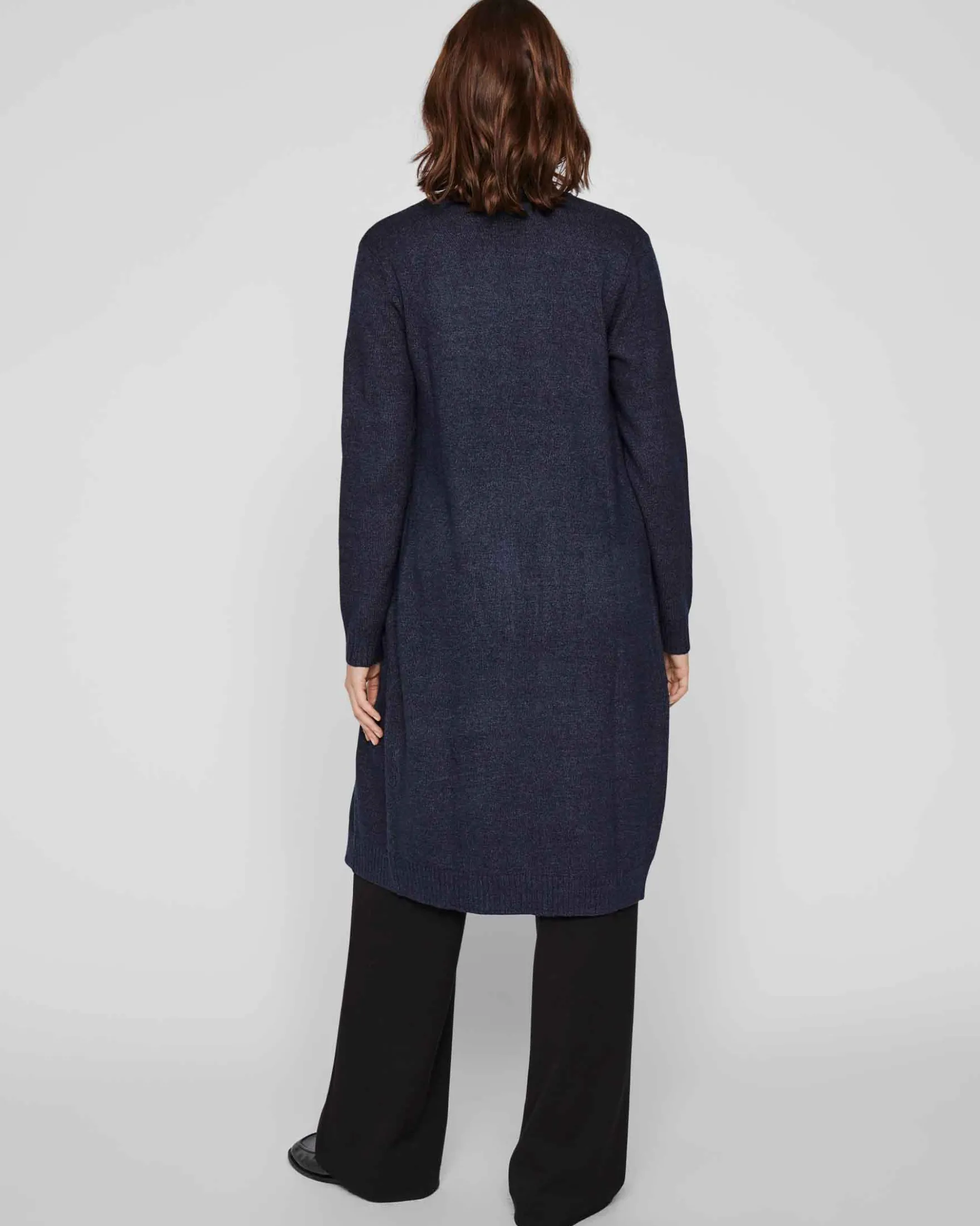 Viril long knit cardigan