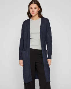 Viril long knit cardigan