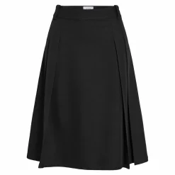 Viscarlett pleated skirt