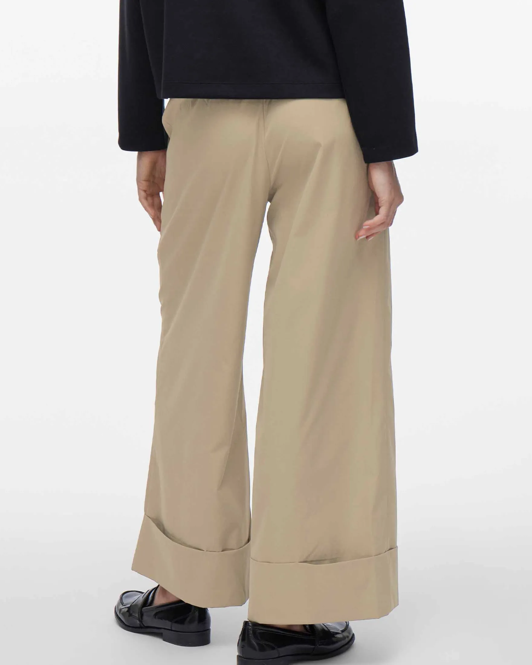 Visefrida 7/8 fold up pants