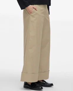 Visefrida 7/8 fold up pants