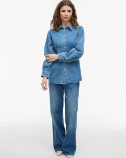 VISIKKA L/S DENIM SHIRT