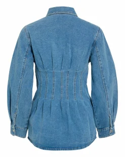 VISIKKA L/S DENIM SHIRT