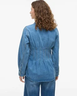 VISIKKA L/S DENIM SHIRT