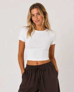 Visma modal crop top