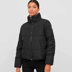 Vitate l/s short puffer jacket