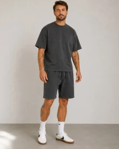 Washed Boxy Shorts