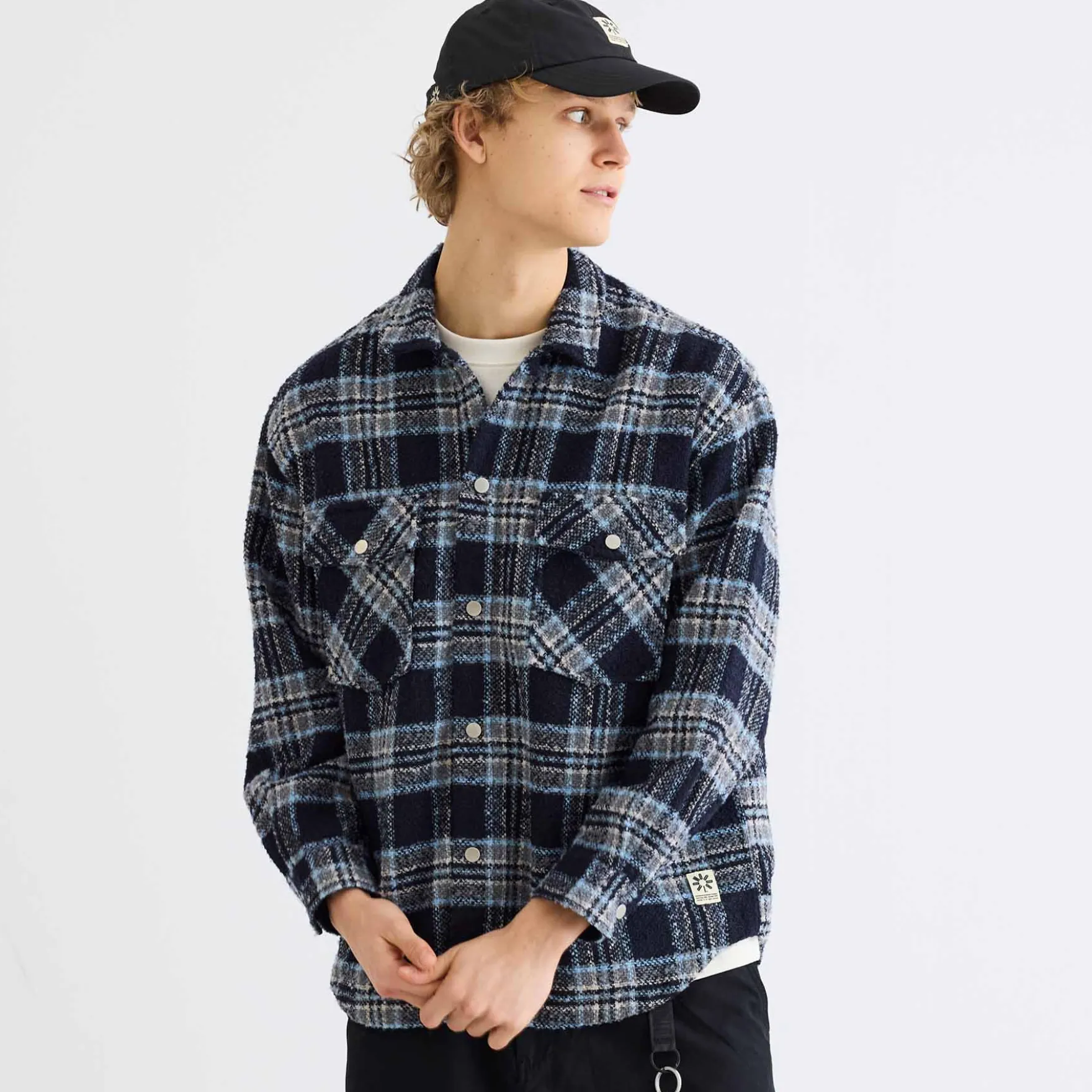 Wbbuck check shirt