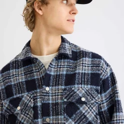 Wbbuck check shirt