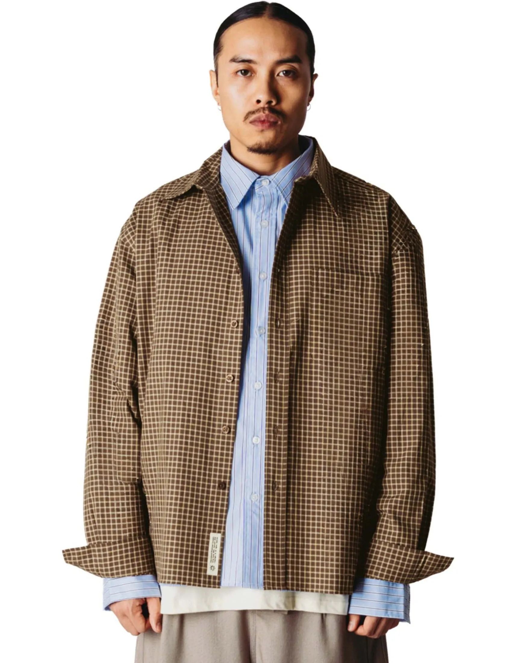 WBBuzo Man Check Shirt