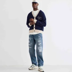 Wbkoon noodle cardigan