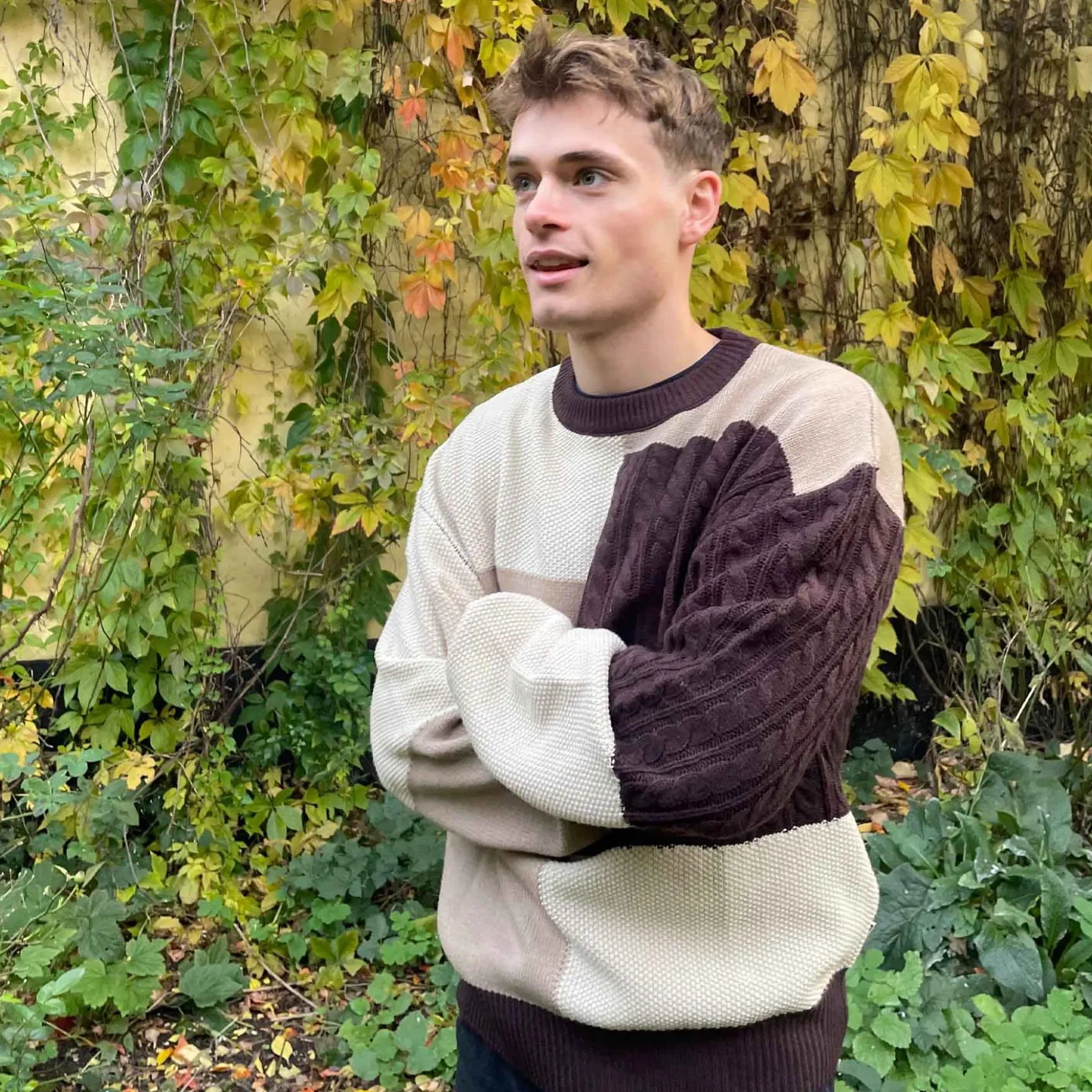 Wbkurt patch knit