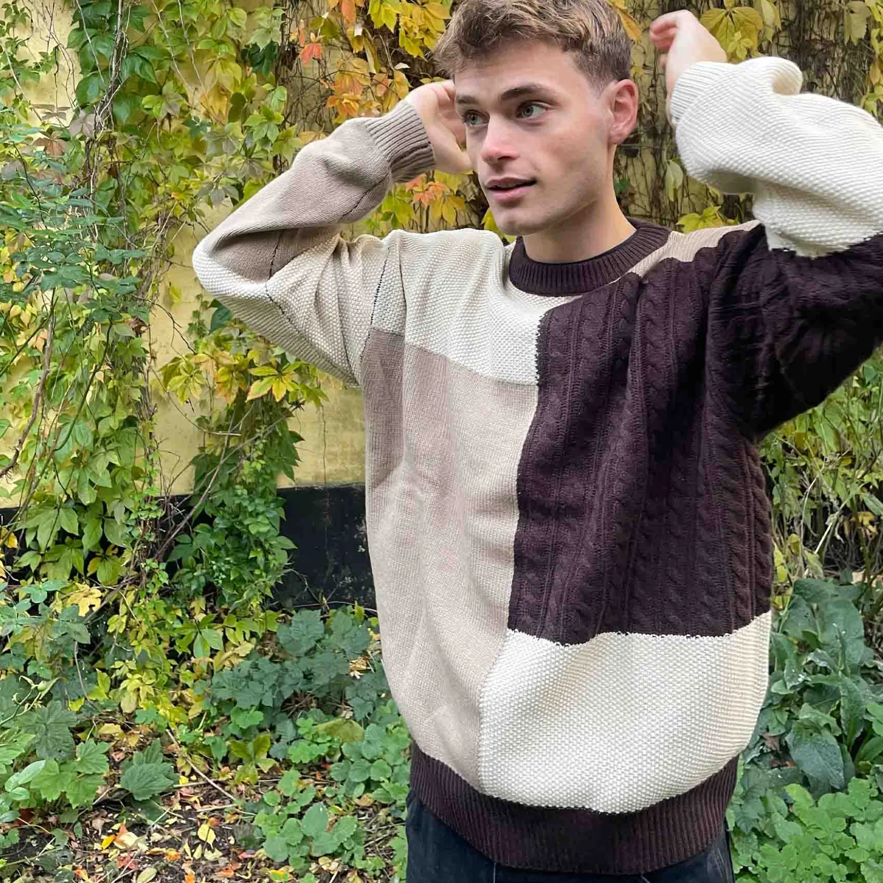 Wbkurt patch knit