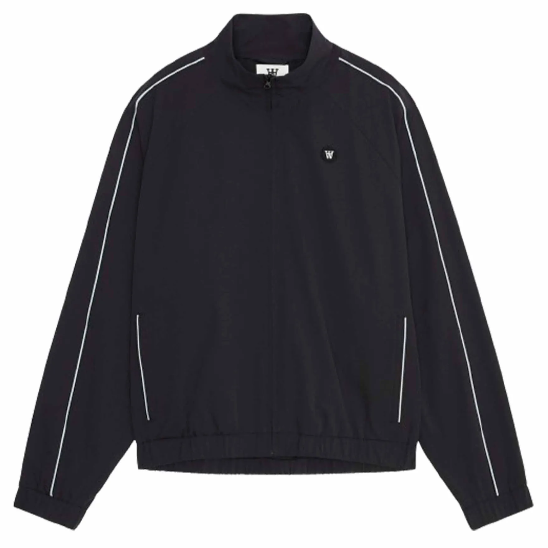 Wwade crinkle track top