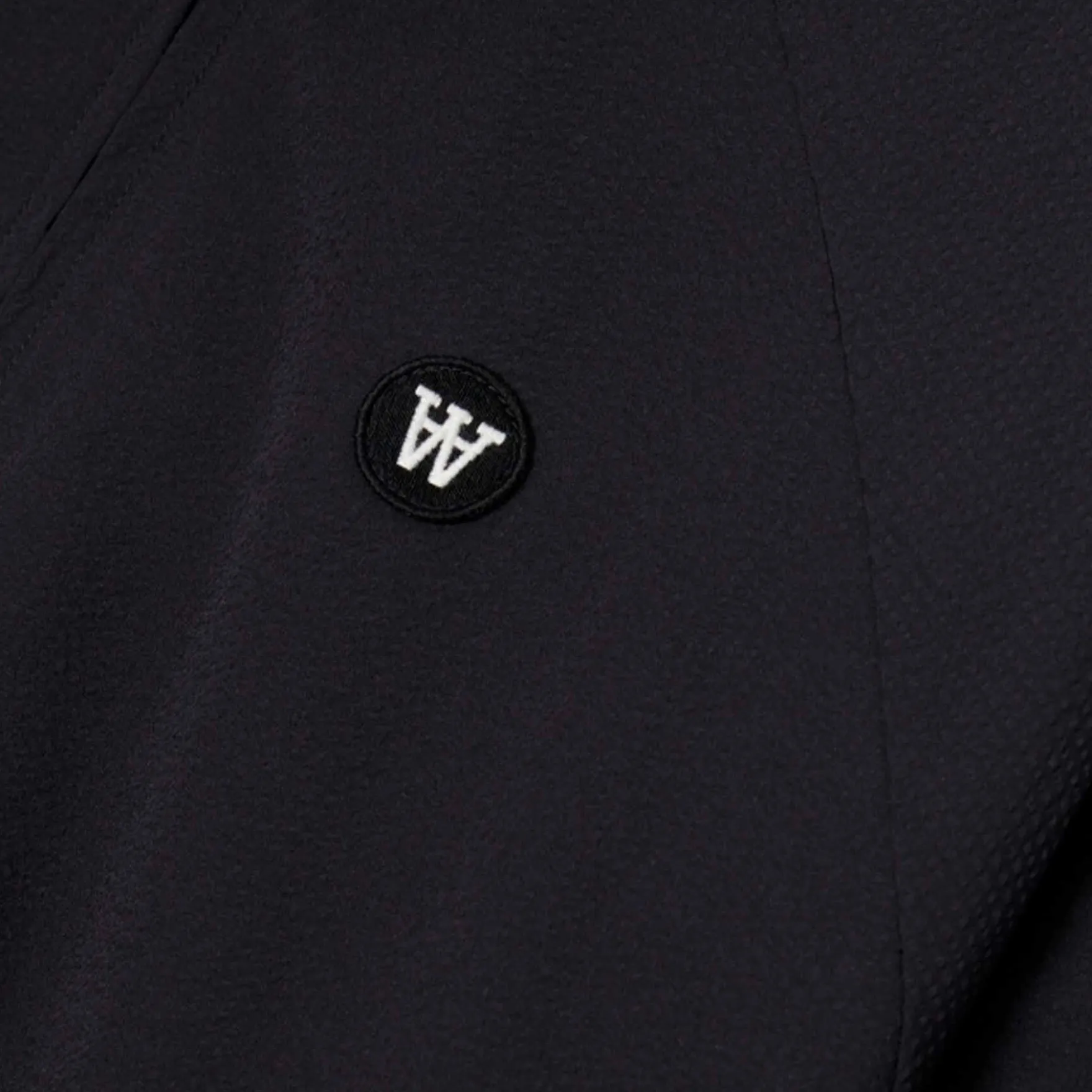 Wwade crinkle track top